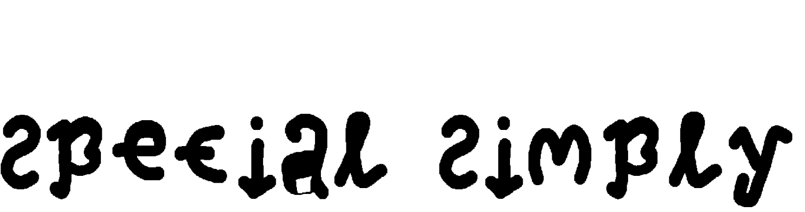 Font Special Simply