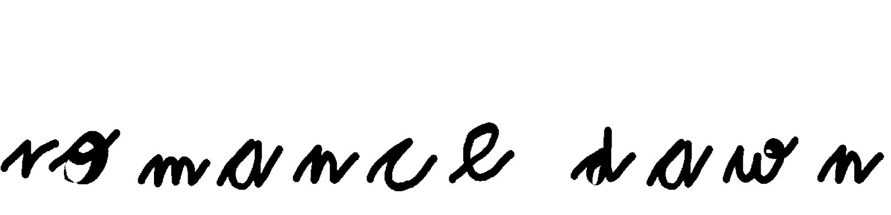 Font romance dawn