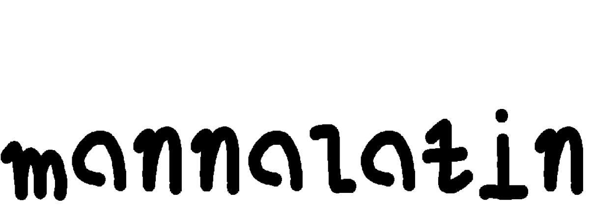 Font mannalatin