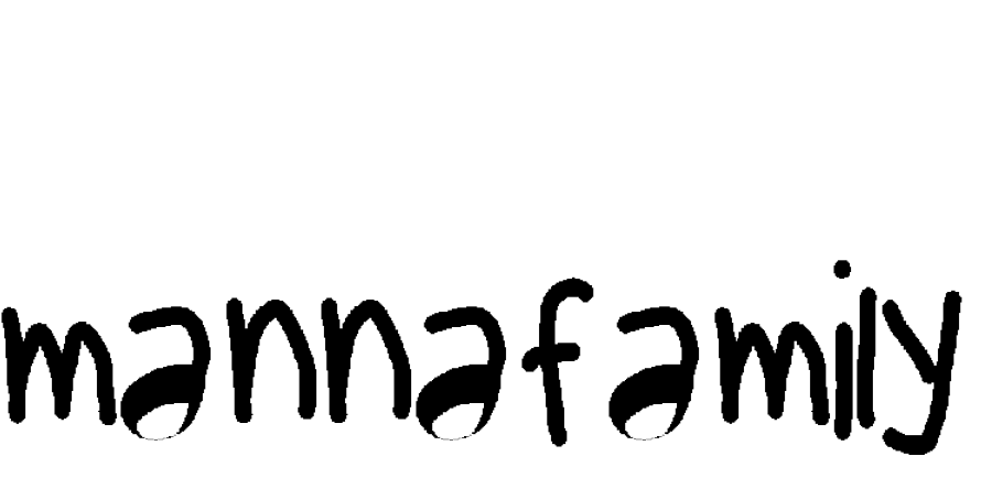 Font mannafamily