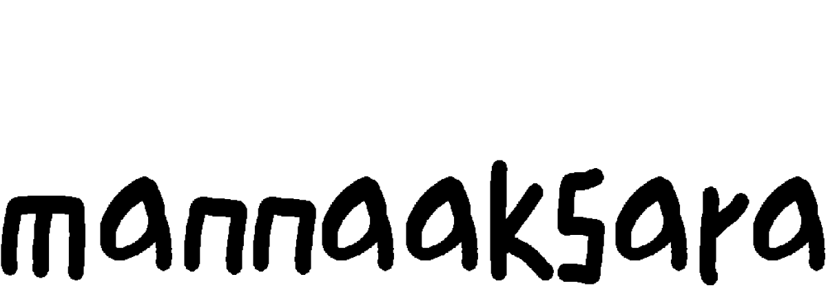 Font mannaaksara