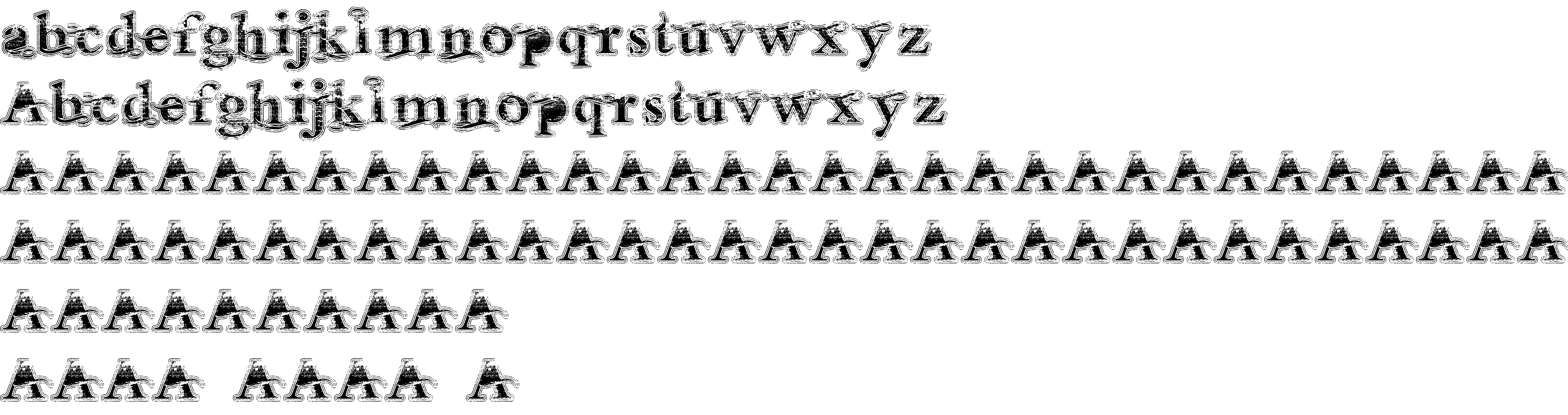 Preview font Andalusian Trial