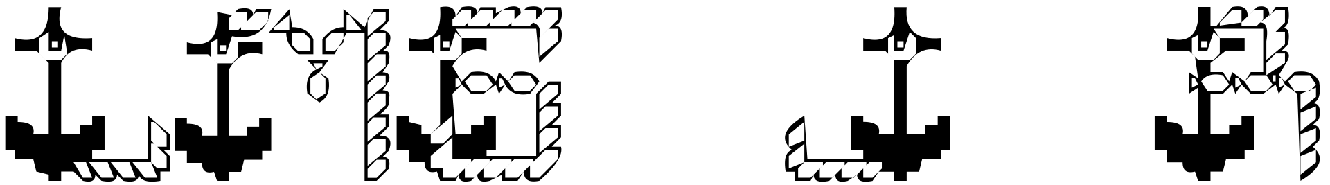 Font LMS Jeremy\u0026#039;s Rigging