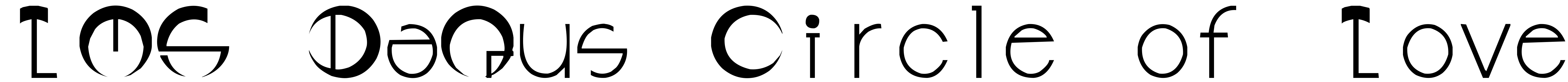 Font LMS DaQ\u0026#039;s Circle of Love