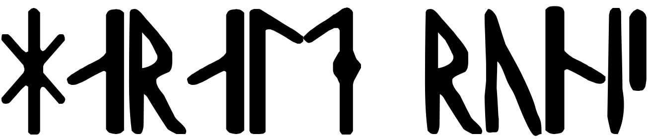 Font Harald Runic