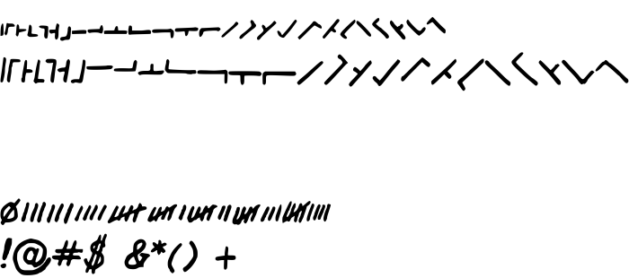 Шрифт PalGen