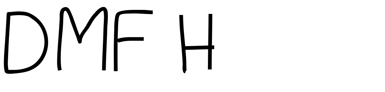 Font DMF Handatme