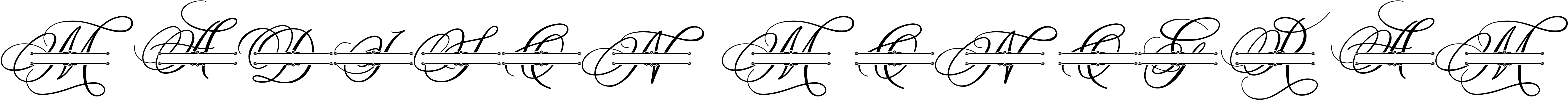 Font Madison Monogram