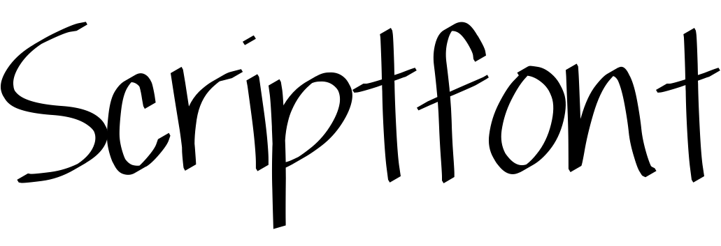 Font Scriptfont