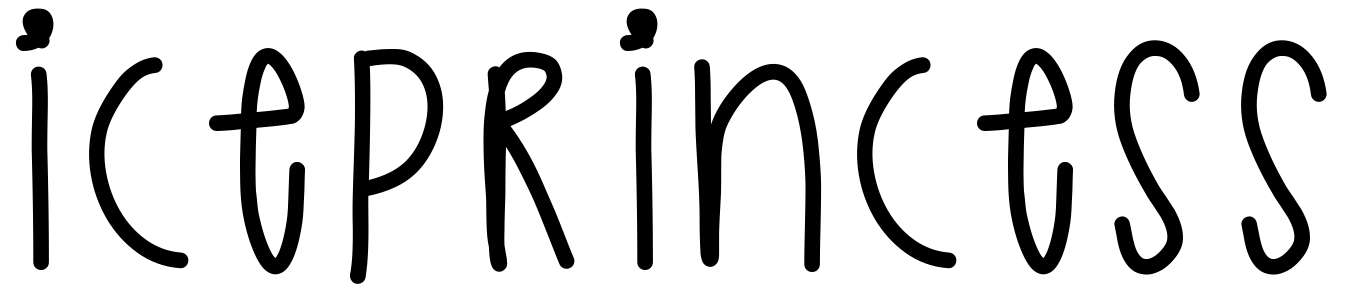 Font IcePrincess