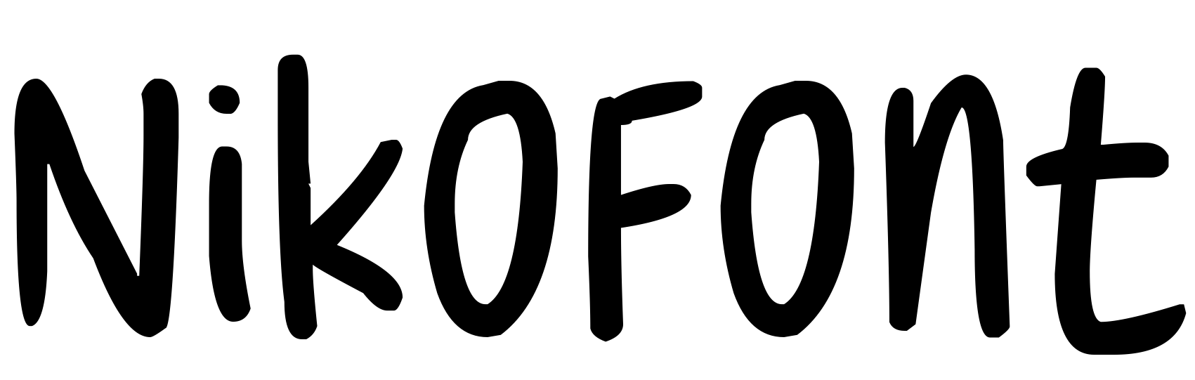 Font NikoFont
