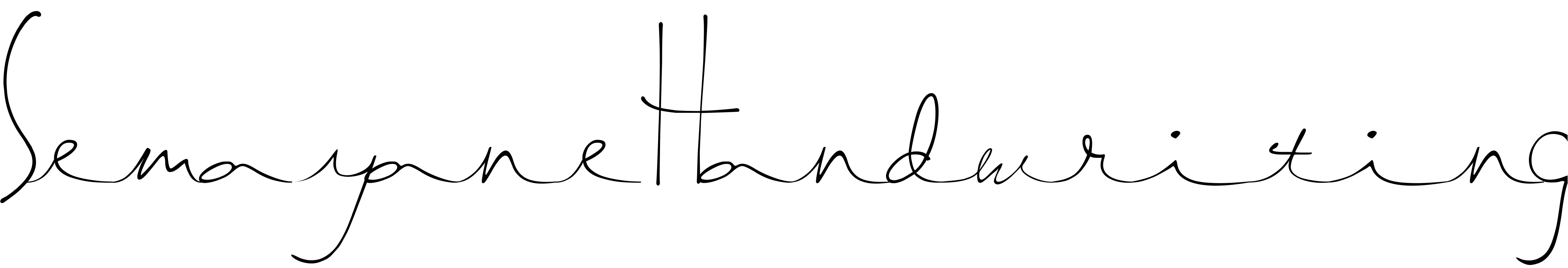 Font SemayaneHandwriting
