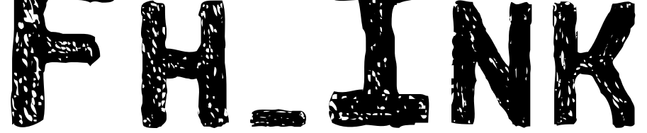 Font Fh_Ink