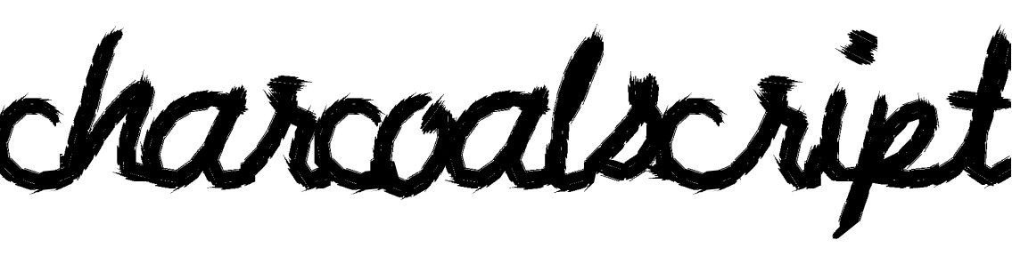 Font CharcoalScript