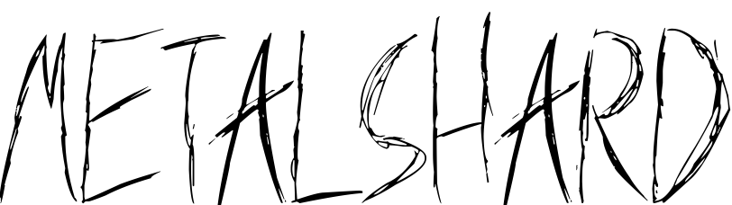 Font MetalShard