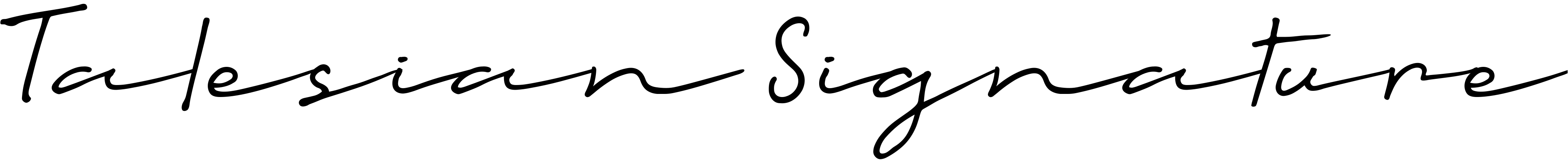 Font Talesian Signature