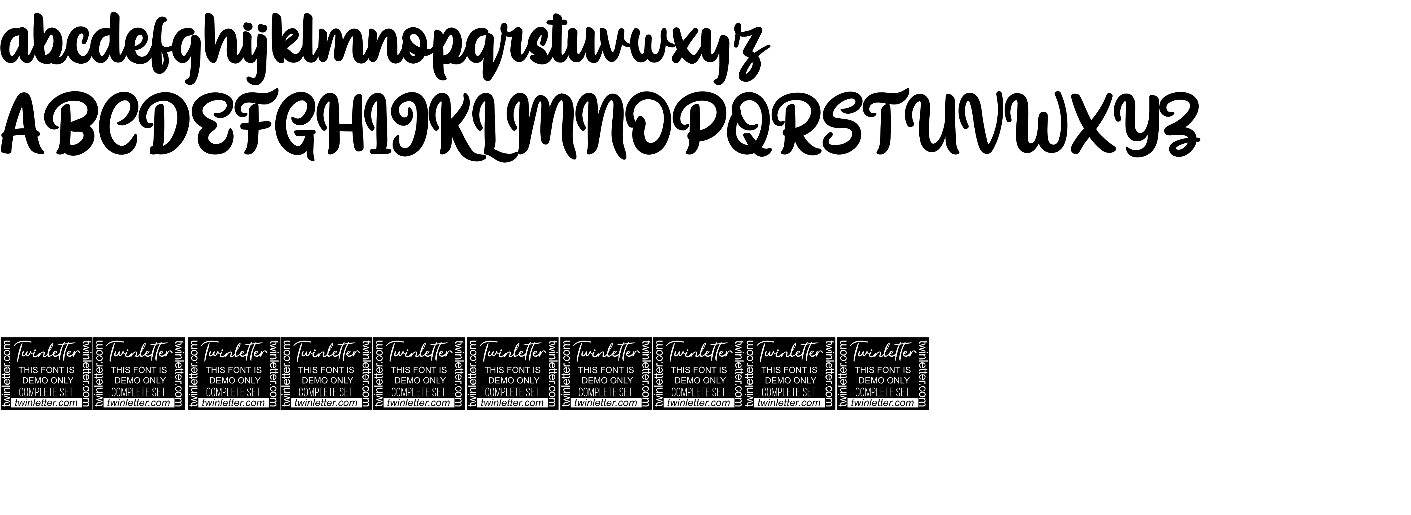 Preview font Yegufet