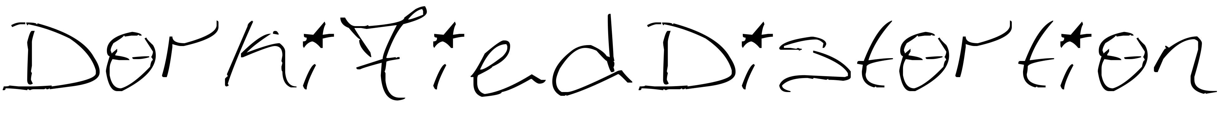 Font DorkifiedDistortion