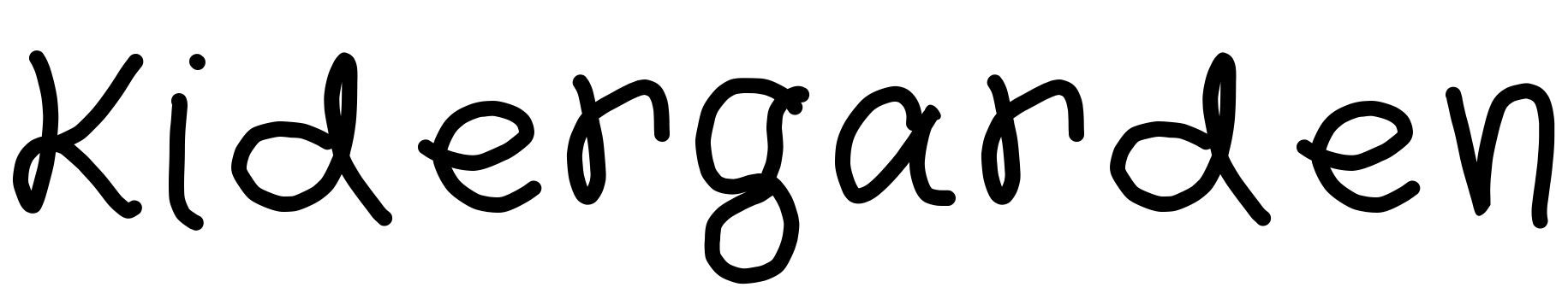 Font Kidergarden