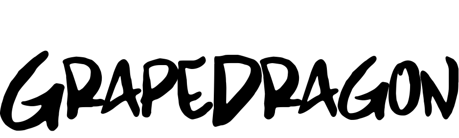 Font GrapeDragon