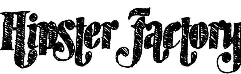 Font HipsterFactory