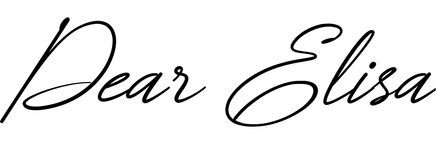 Font Dear Elisa