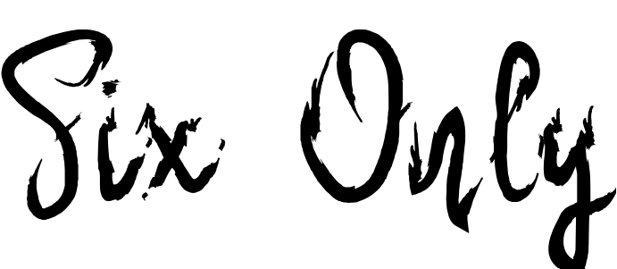 Font Six Only