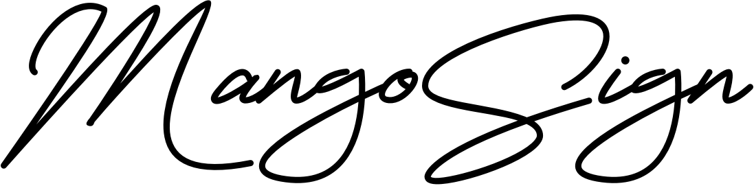 Font MangoSign