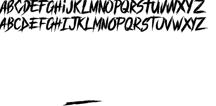 Шрифт MAYHEND  demo