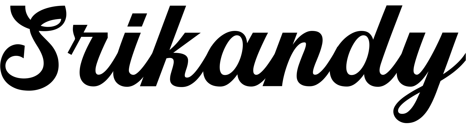 Font Srikandy
