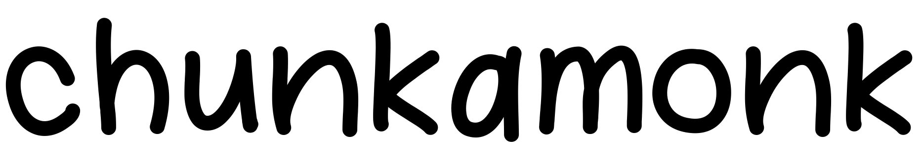 Font chunkamonk