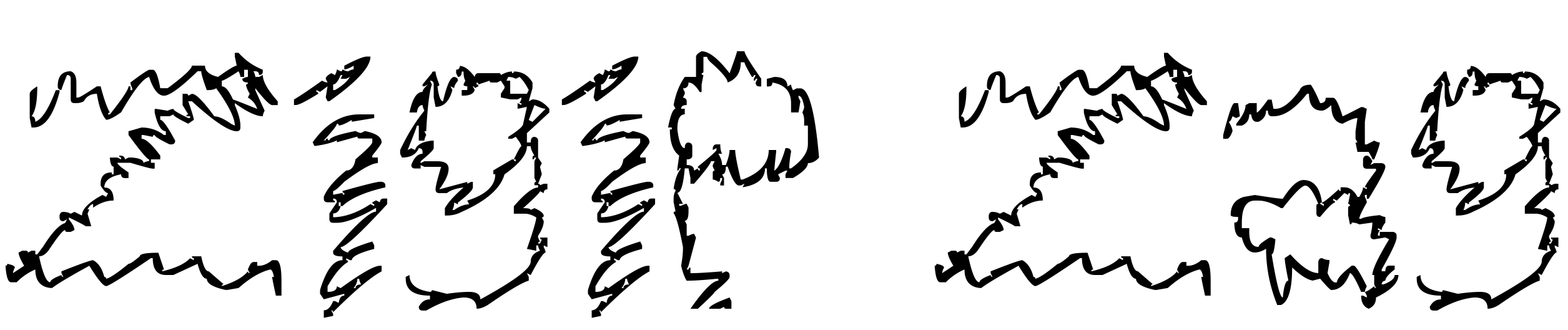 Font Zigie Zag