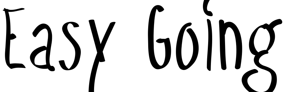 Font Easy Going