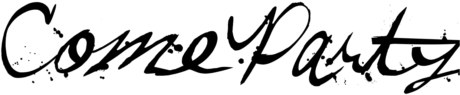 Font ComeParty