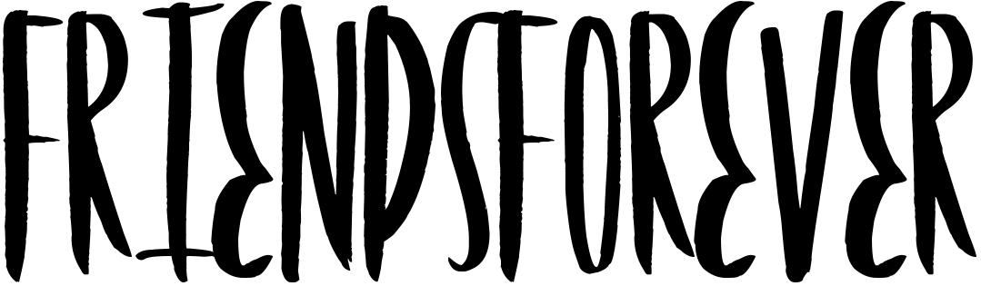 Font FriendsForever