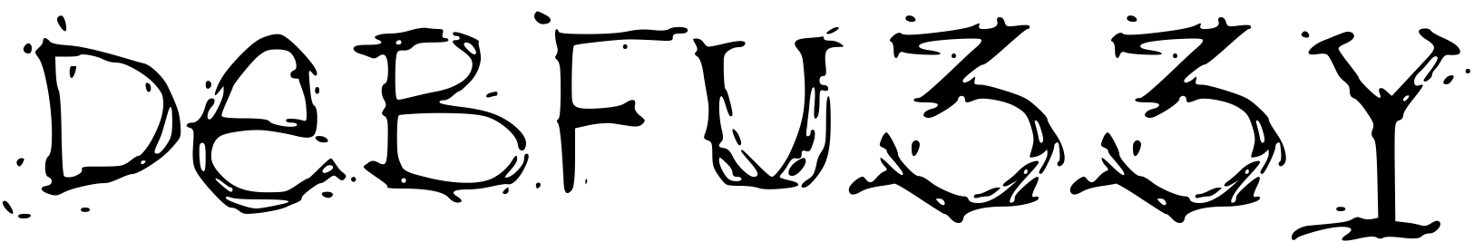 Font debfuzzy