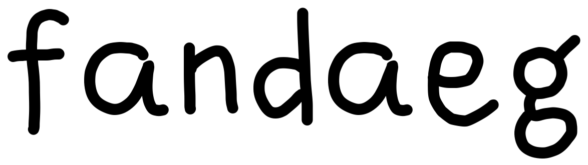 Font fandaeg