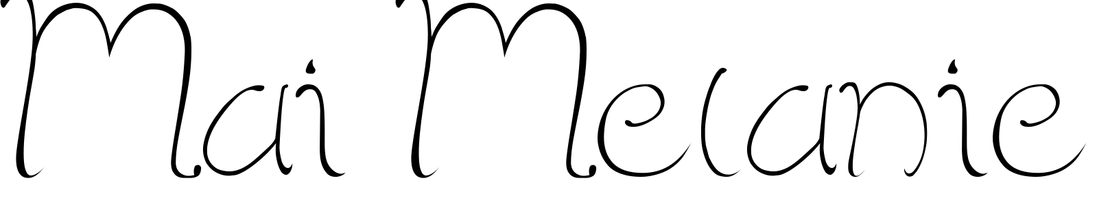 Font Mai Melanie