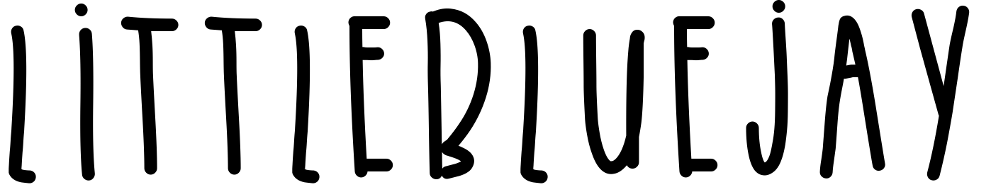 Font LittleBlueJay