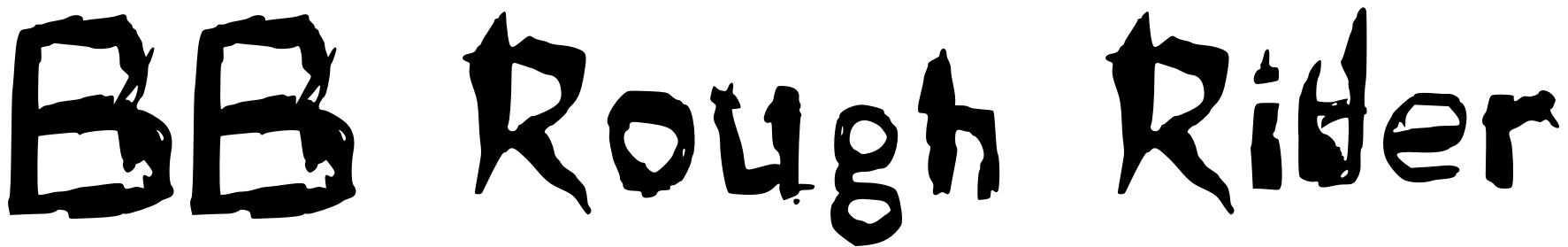 Font BB Rough Rider