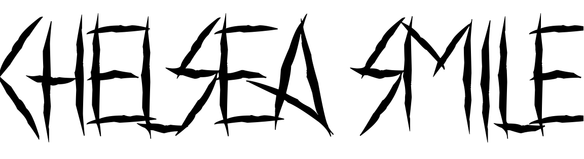 Font Chelsea Smile