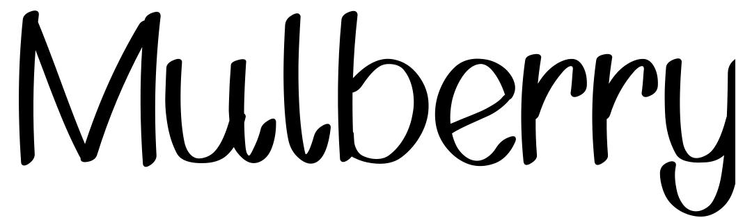 Font Mulberry