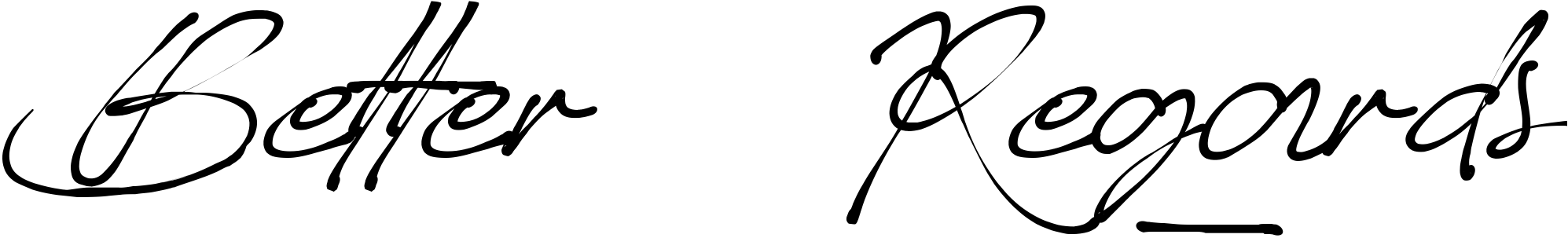 Font Better_Regards