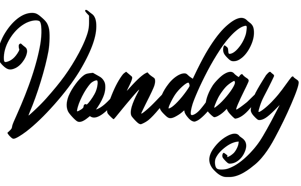 Font Vonday
