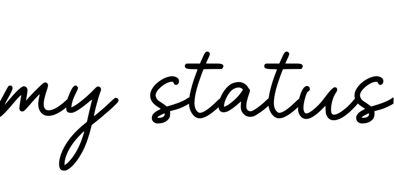 Font my status