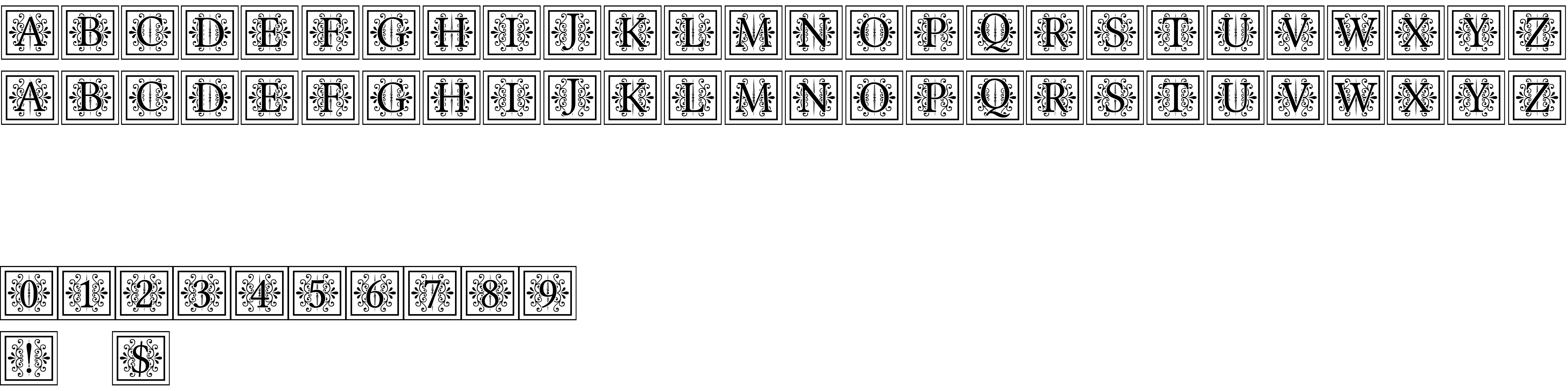 Preview font Apex Lake