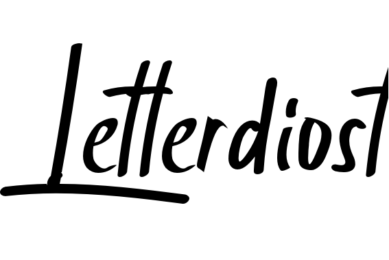 Font Letterdiost