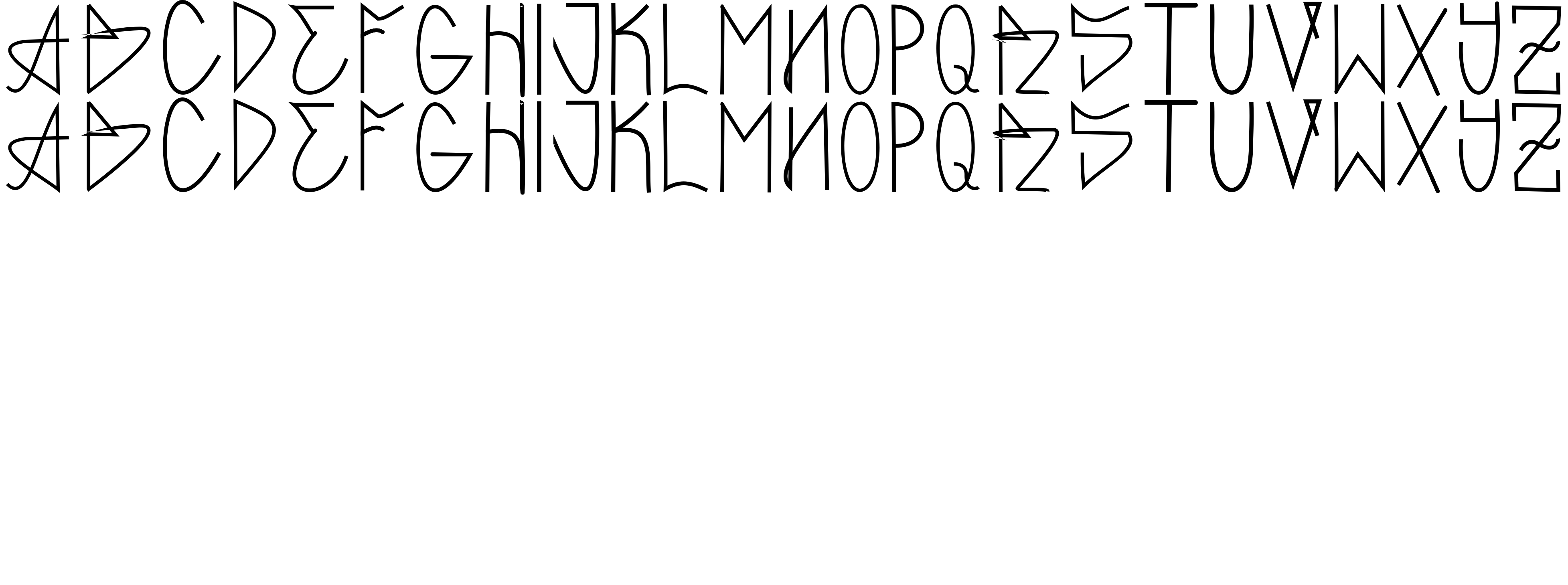 Preview font GARBAGE