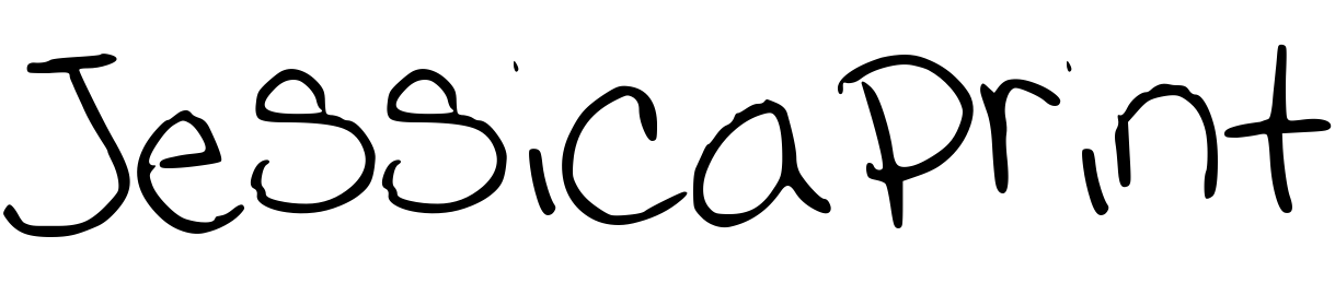 Font JessicaPrint