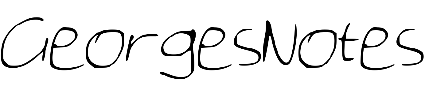 Font GeorgesNotes